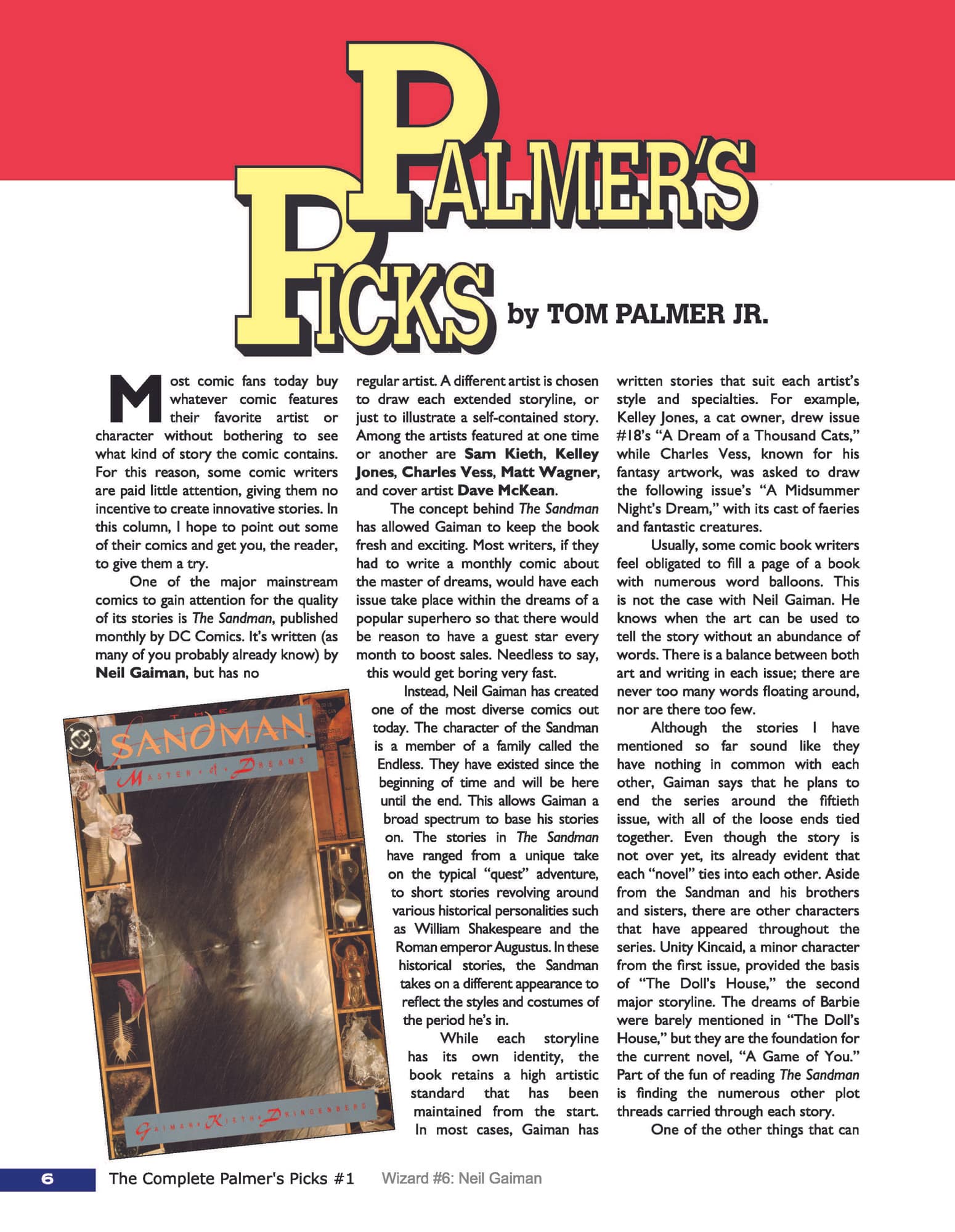 The Complete Palmer's Picks #1 - Image 7